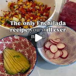 Green Chicken Enchiladas