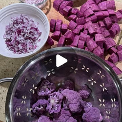 Purple Sweet Potato Whimsical Soup