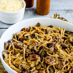 Pasta With Sausage And Mushrooms