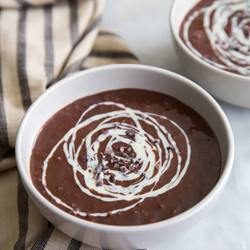 Champorado (filipino Chocolate Rice Porridge)