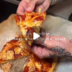 Cottage Cheese Pizza