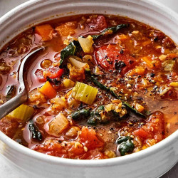 Mediterranean Lentil Soup