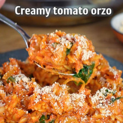 Creamy Tomato Orzo