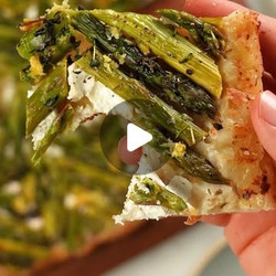 Asparagus And Goat Cheese Tart