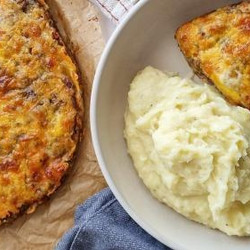 Tinned Cheesy Lentil Bake