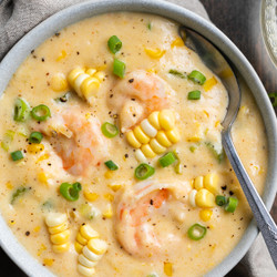 Shrimp And Corn Soup