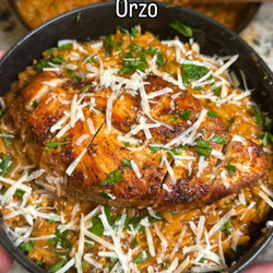 Creamy Cajun Chicken Orzo