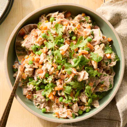 Spicy Tuna Salad Is A Refreshing Lunch On A Hot Summer Day