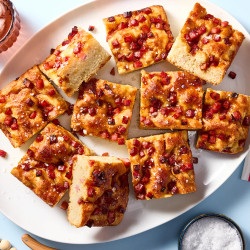 Christmas Ham Focaccia