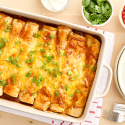 Easy Beef Enchiladas