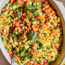 Grilled Corn Salad