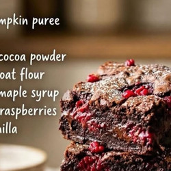 Raspberry Chocolate Brownies