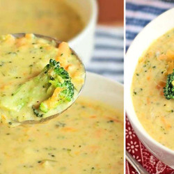 Homemade Panera Broccoli Cheese Soup