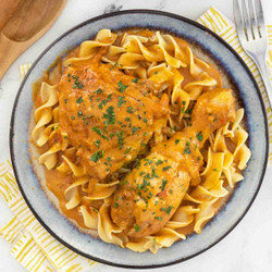 Authentic Chicken Paprikash