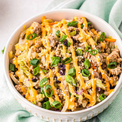 Keto Egg Roll In A Bowl Recipe