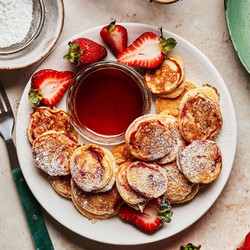 Strawberry Pancake Dippers