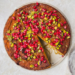 Orange Peel Polenta Cake
