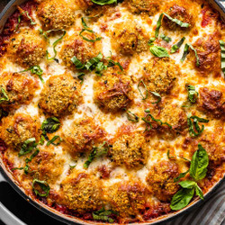 Chicken Parmesan Meatballs