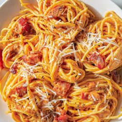 Pumpkin Carbonara