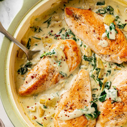 Spinach Artichoke Chicken