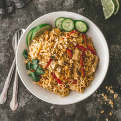 Thai Chicken Peanut Noodles