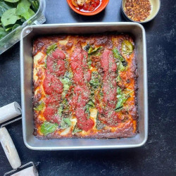 Detroit Style Pizza