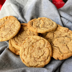 Butter Brickle Cookies