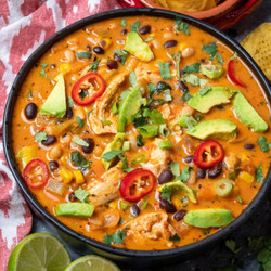 Chicken Enchilada Soup