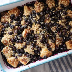 Blueberry Biscuit Bake