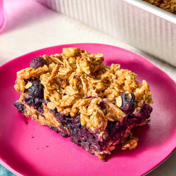 Blueberry-coconut-walnut Baked Oatmeal