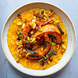 Squash, Sage &amp; Hot Honey Orzo