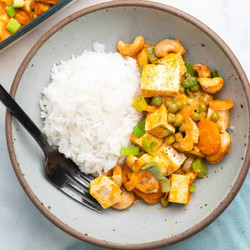 Tofu Curry Bake (dump &amp; Bake Casserole)