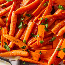 Honey-glazed Carrots