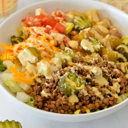 Big Mac Burger Bowls