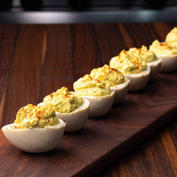 High Protein Vegan Deviled Eggs