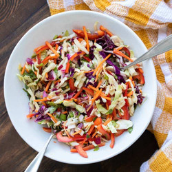 Mexican Coleslaw With Cilantro Lime Dressing