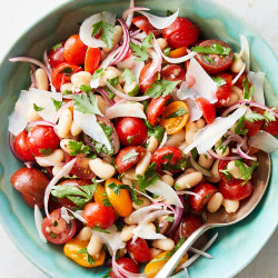 Cherry Tomato And White Bean Salad