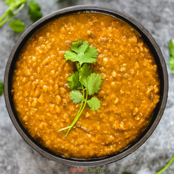 Misir Wot - Ethiopian Red Lentil Soup