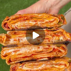 Sicilian Scaccia (folded Focaccia)