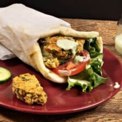 Oil-free Baked Falafels