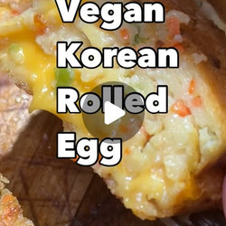 Vegan Korean Rolled Egg