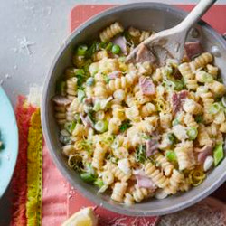 Ham And Pea Pasta