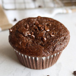 Chocolate Cottage Cheese Muffins