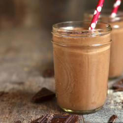 Reese’s Pieces Peanut Butter Smoothie