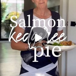 Salmon Kedgeree Pie