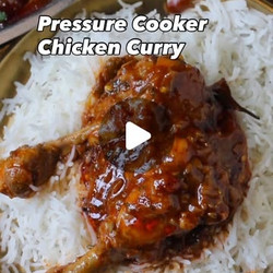 Easy Pressure Cooker Chicken Curry