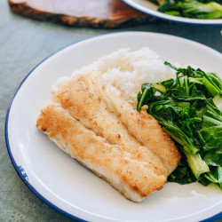 Pan-fried Cod