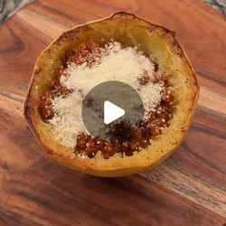 Spaghetti Squash Noodles With Beef Marinara