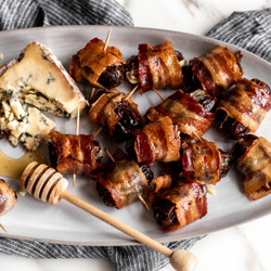 Blue Cheese Stuffed Bacon Wrapped Dates Recipe