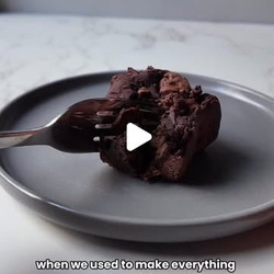 Black Bean Protein Brownies